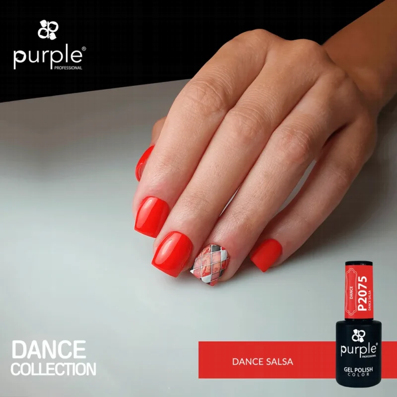 Gel Polish Dance Salsa 10 ml - Imagen 2