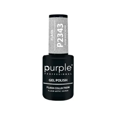 Gel Polish Flash Artic Silver